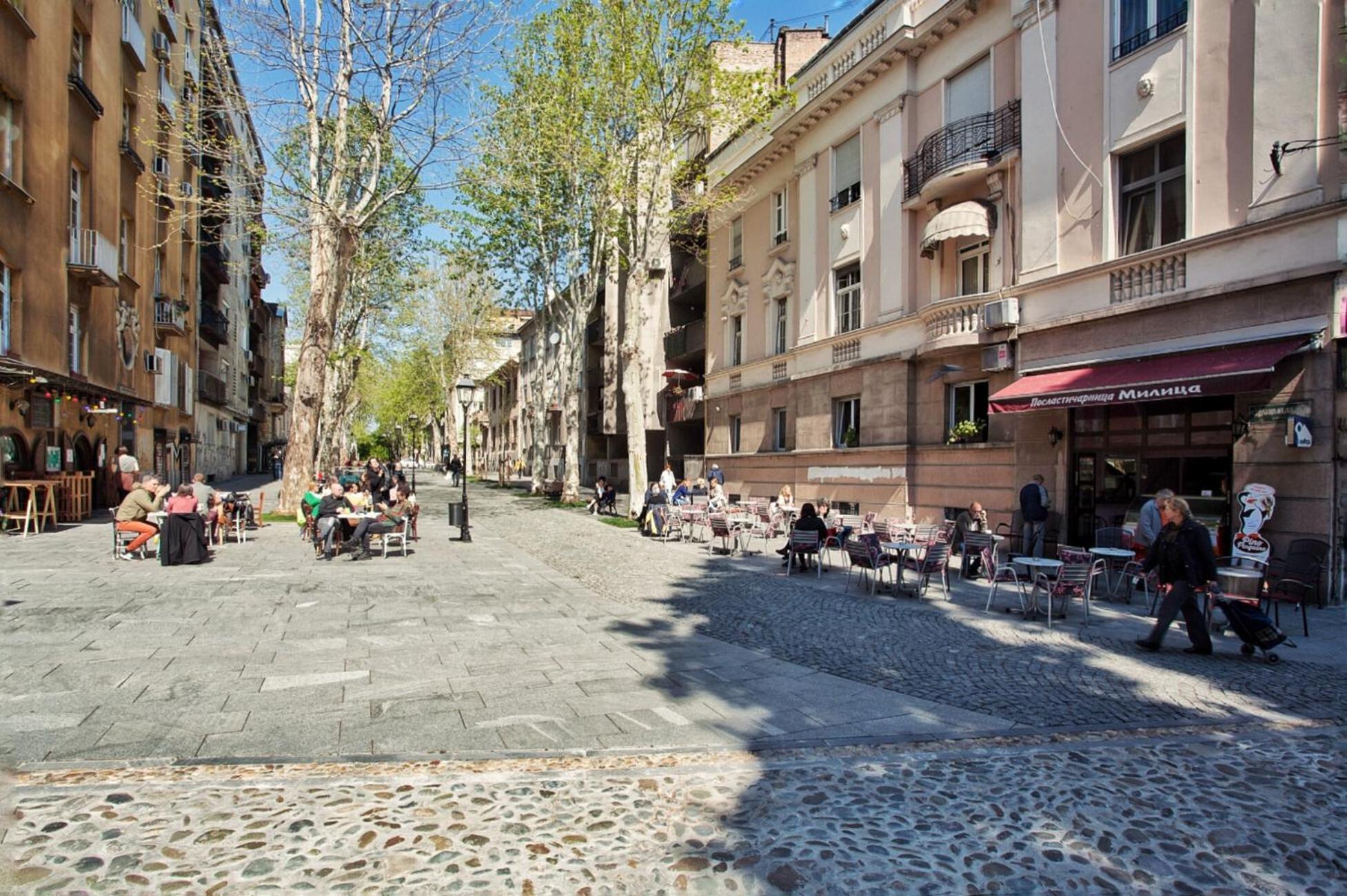 HostGost at Skadarlija square Lägenhet Belgrad Exteriör bild